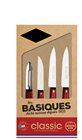 Coffret 4 couteaux de cuisine manche bois fabriqués en France