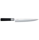 Couteau à jambon japonais 23 cm forgé Kai Wasabi Black fabriqué au Japon