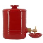 Design-Essigkanne Emile Henry 2,5 Liter mit Keramikschale rot Grand Cru