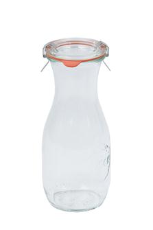 Weck-Flaschen, 1 Liter, 6 Stück