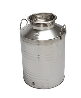Edelstahlkanister für Öl, 50 Liter