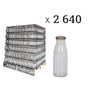 Saftflaschen 1/2 L, Palette mit 2640 Stück