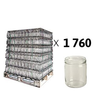 Einmachglas für Gésiers (Geflügelmägen), Sahne… 446 ml, je 1760